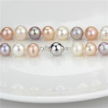 Long Colorful Pearl Necklace 10mm AA- Multi Color Long Potato Pearl Necklace